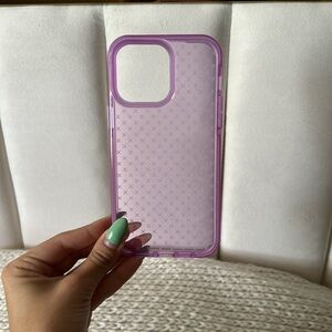 Purple Protective iPhone 14 pro max case